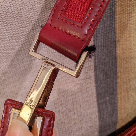 Gucci: Kim Kardashian Rouge Hobo Bag - Picture 8 of 14